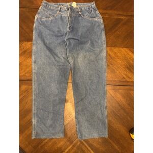 Vintage Rockies Denim Jeans‎ Womens Medium M Blue Wash Classic Fit |f1